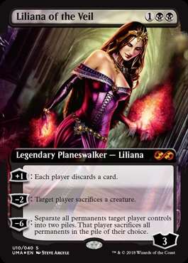 Liliana of the Veil Ultimate Masters UMA Topper